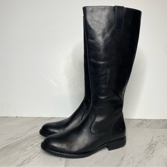 New! Born Shaunie Black Leather Riding Boot 6 1/2 M - Picture 15 of 15